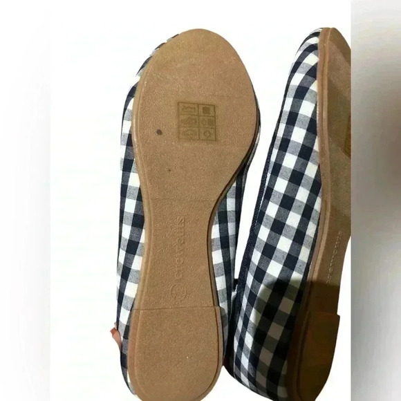 J Crew Crew Cuts Kids Gingham Shoes size 1 - Picture 6 of 9